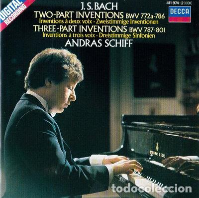 CDs de m&uacute;sica: Bach, J.S.: Two and Three Part Inventions- 0028941197429