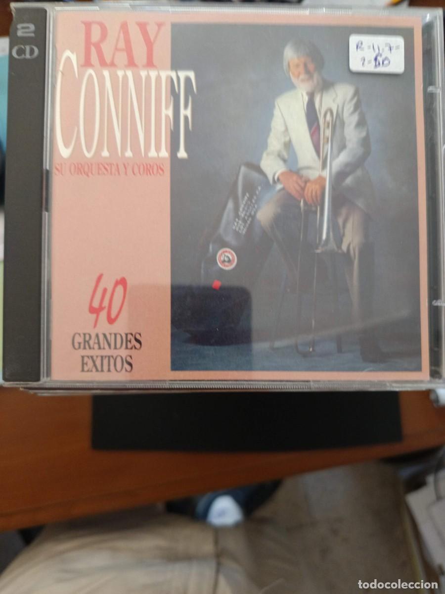 CDs de m&uacute;sica: 2 CDS. RAY CONNIFF. 40 GRANDES &Eacute;XITOS