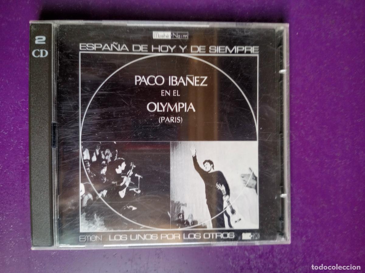CDs de m&uacute;sica: PACO IBA&Ntilde;EZ EN EL OLYMPIA (PARIS) - CD EMEN PDI 1996 - SIN USO - FOLK PROTESTA 70'S