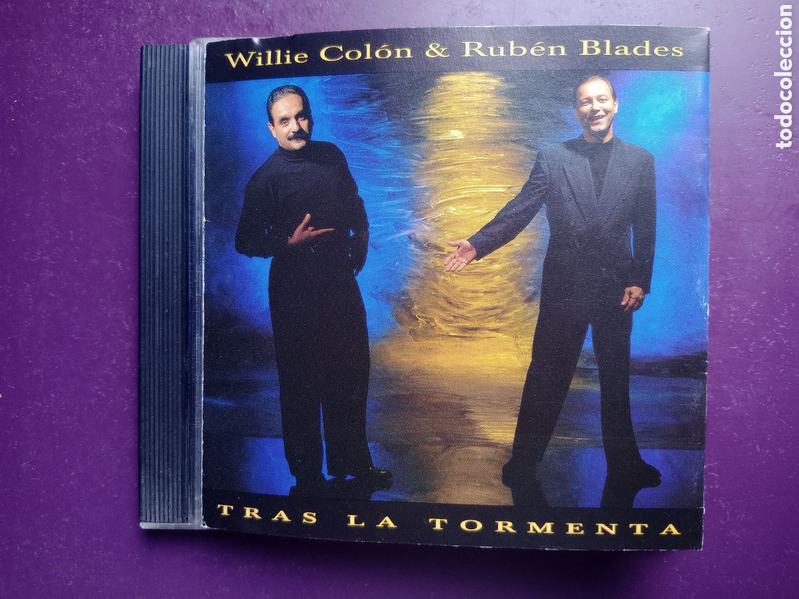 CDs de m&uacute;sica: Willie Col&oacute;n & Rub&eacute;n Blades &ndash; Tras La Tormenta - CD EPIC 1991 - SALSA,