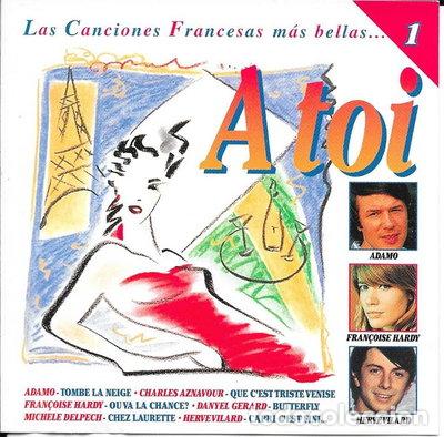 CDs de m&uacute;sica: Las canciones francesas m&aacute;s bellas - A toi- 8423646317325