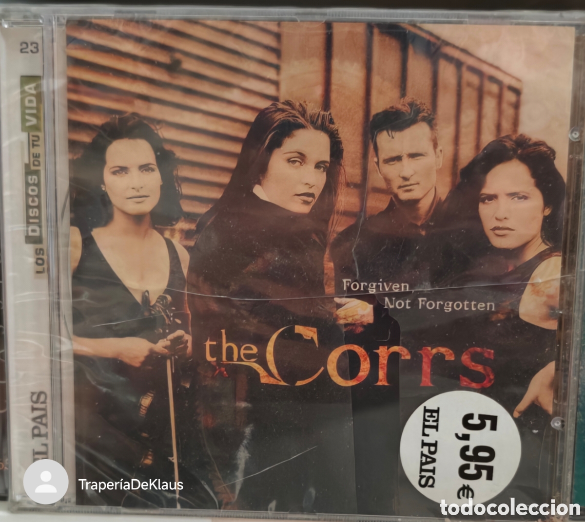 CDs de m&uacute;sica: cd - the corrs - forgiven not forgotten - tdkcd78