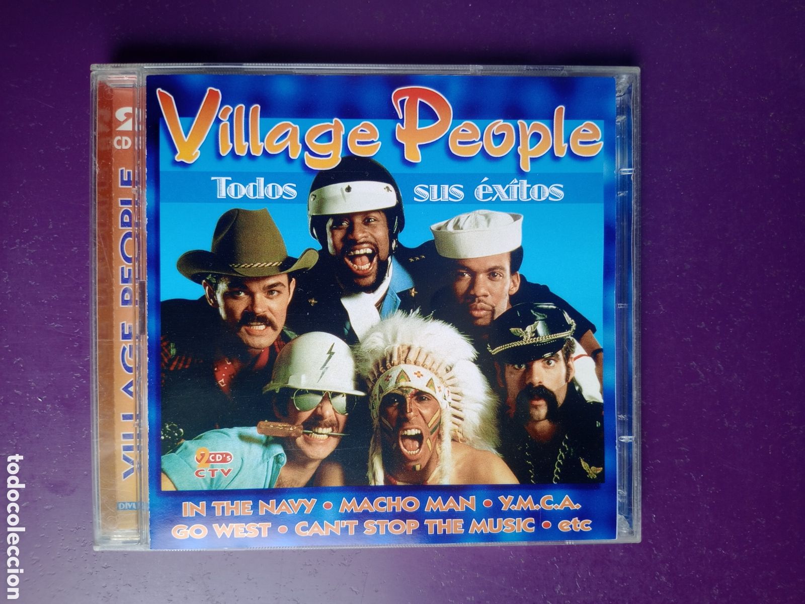 CDs de Musique: Village People &ndash; Todos Sus &Eacute;xitos - DOLE CD DIVUCSA 1997 - DISCO GAY 70'S - 20 EXITOS