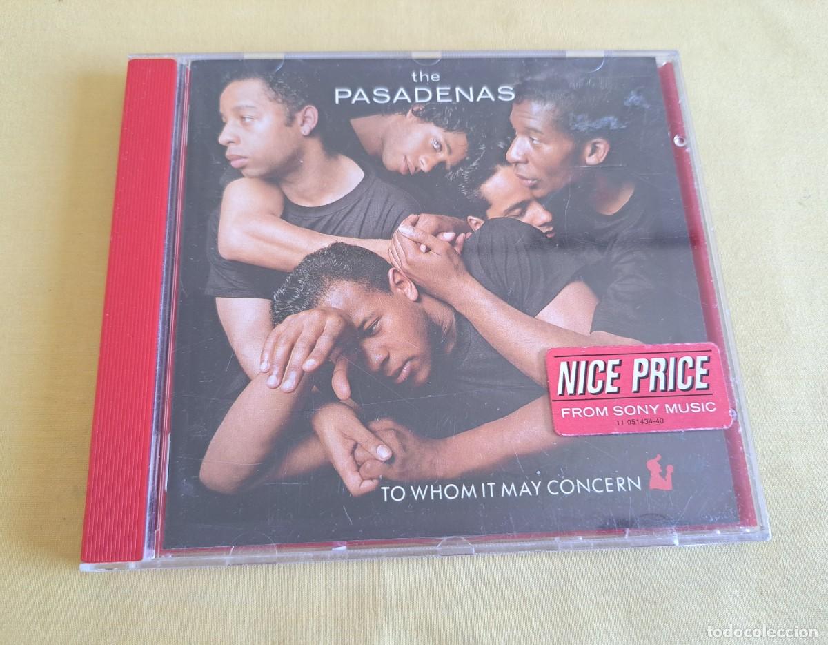 CDs de m&uacute;sica: THE PASADENAS - TO WHOM IT MAY CONCERN - Columbia &ndash; 462877 2 - EUROPE 1992