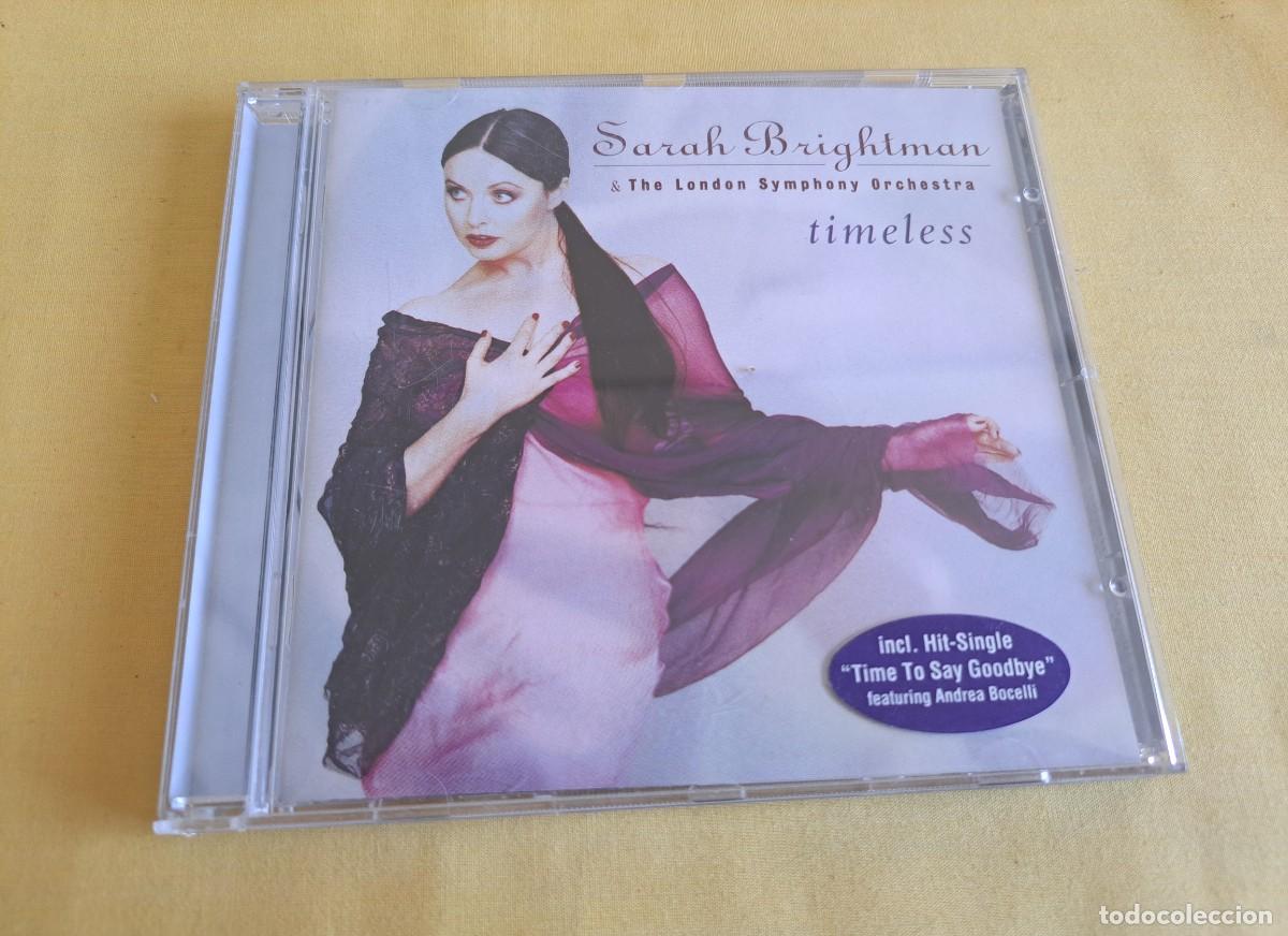 CDs de m&uacute;sica: SARAH BRIGHTMAN & THE LONDON SYMPHONY ORCHESTRA - TIMELESS - EastWest &ndash; 0630-19066-2 - EUROPE 1997