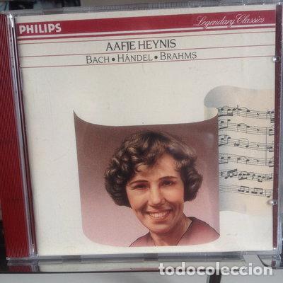 Music CDs: Bach / H&auml;ndel / Brahms - Aafje Heynis- 0028942610927