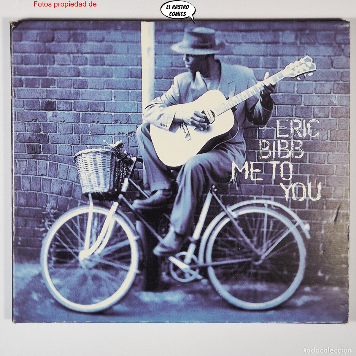 CDs de m&uacute;sica: Eric Bibb, Me to you, CD Code Blue 1997, Rhythm & Blues, muy buen estado