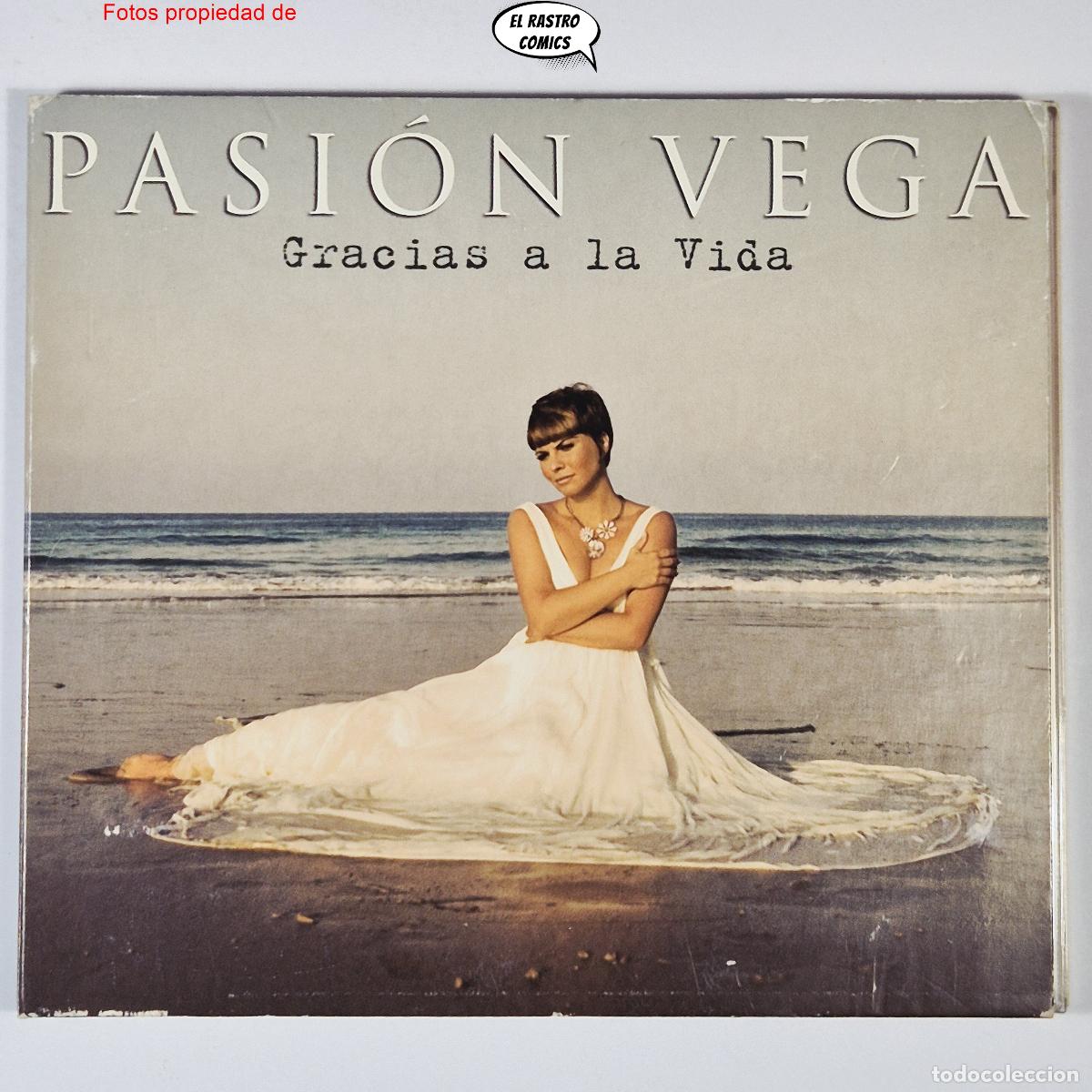 CDs de m&uacute;sica: Pasi&oacute;n Vega, Gracias a la vida, CD Sony 2009, excelente estado, Chanson, Bolero