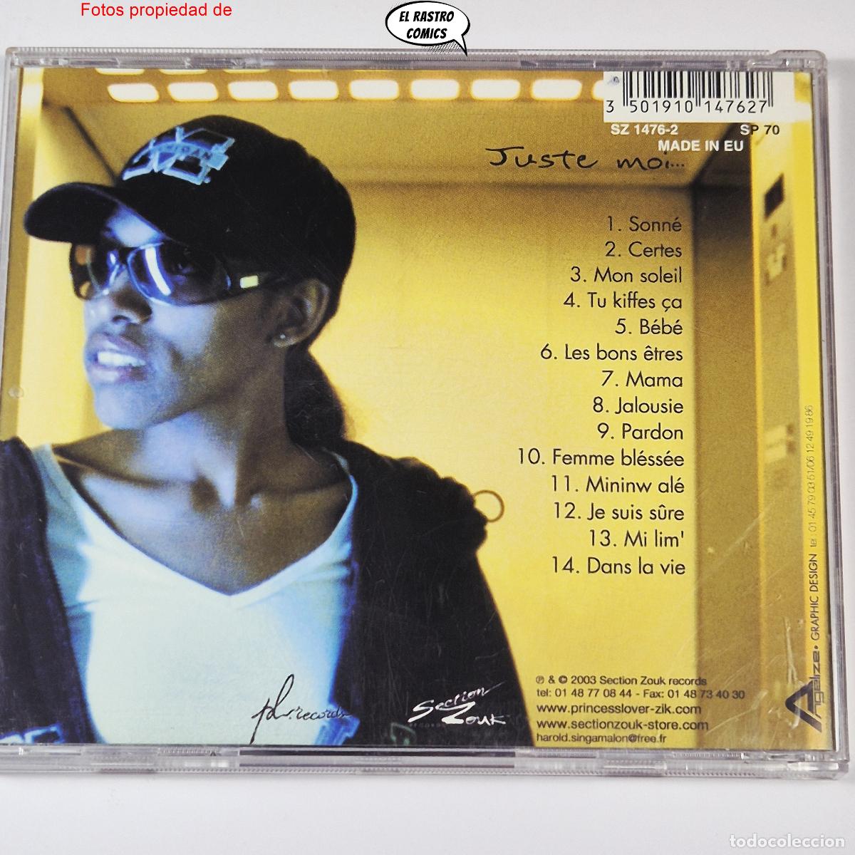 CDs de m&uacute;sica: Princess Lover, Juste Moi, CD Section Zouk, 2003, Zouk - Foto 2