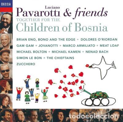 CDs de m&uacute;sica: Pavarotti & Friends Together For The Children Of Bosnia- 0028945210025