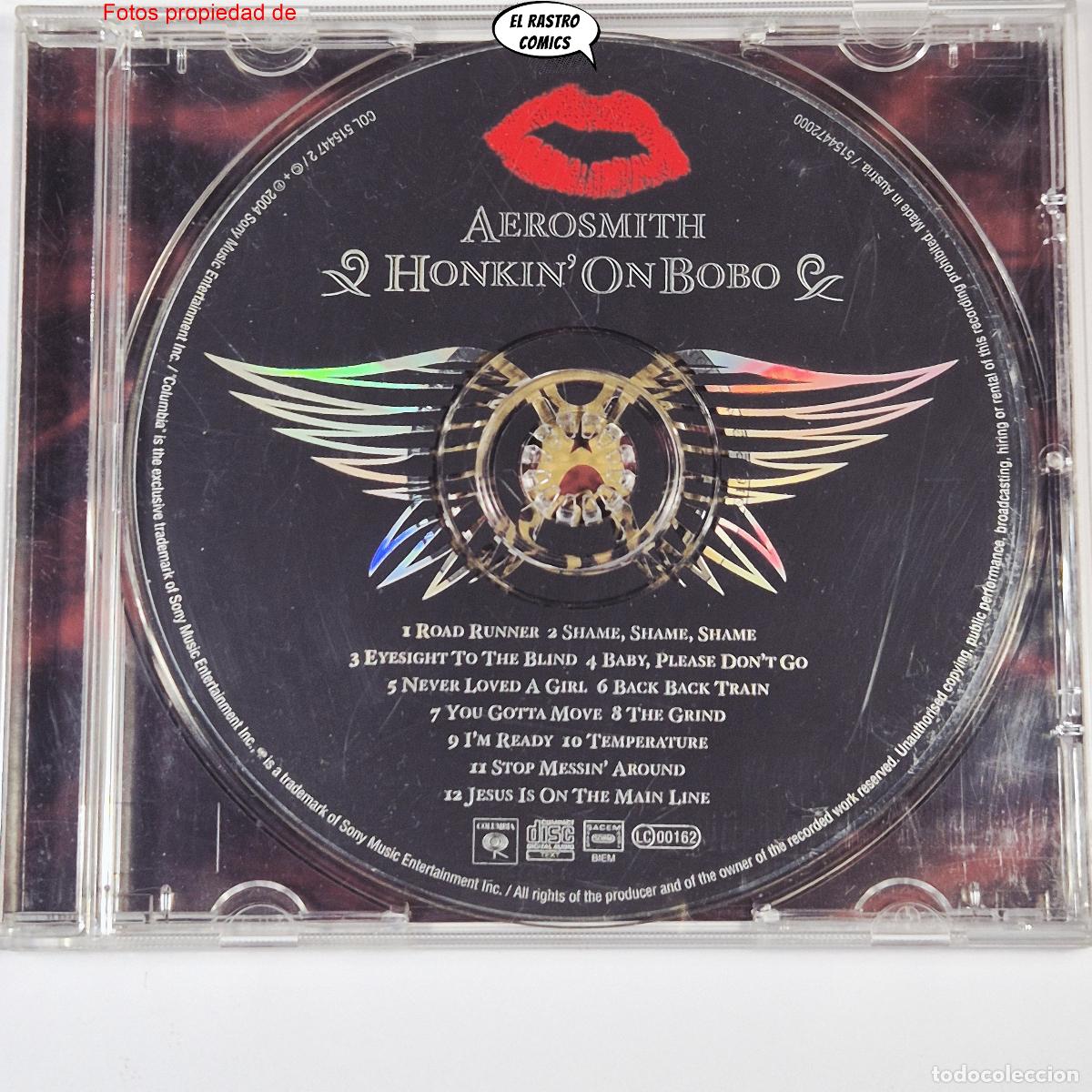 CDs de m&uacute;sica: Aerosmith, Honkin' On Bobo, CD Columbia 2004, Blues Rock, Hard, ver descripci&oacute;n