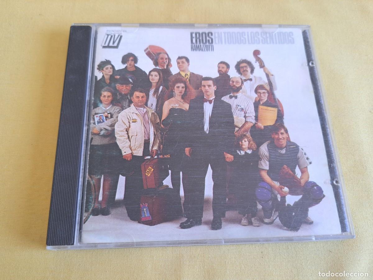 CDs de m&uacute;sica: EORS RAMAZZOTTI - EN TODOS LOS SENTIDOS - DDD &ndash; 7 94348 2 - SPAIN 1990