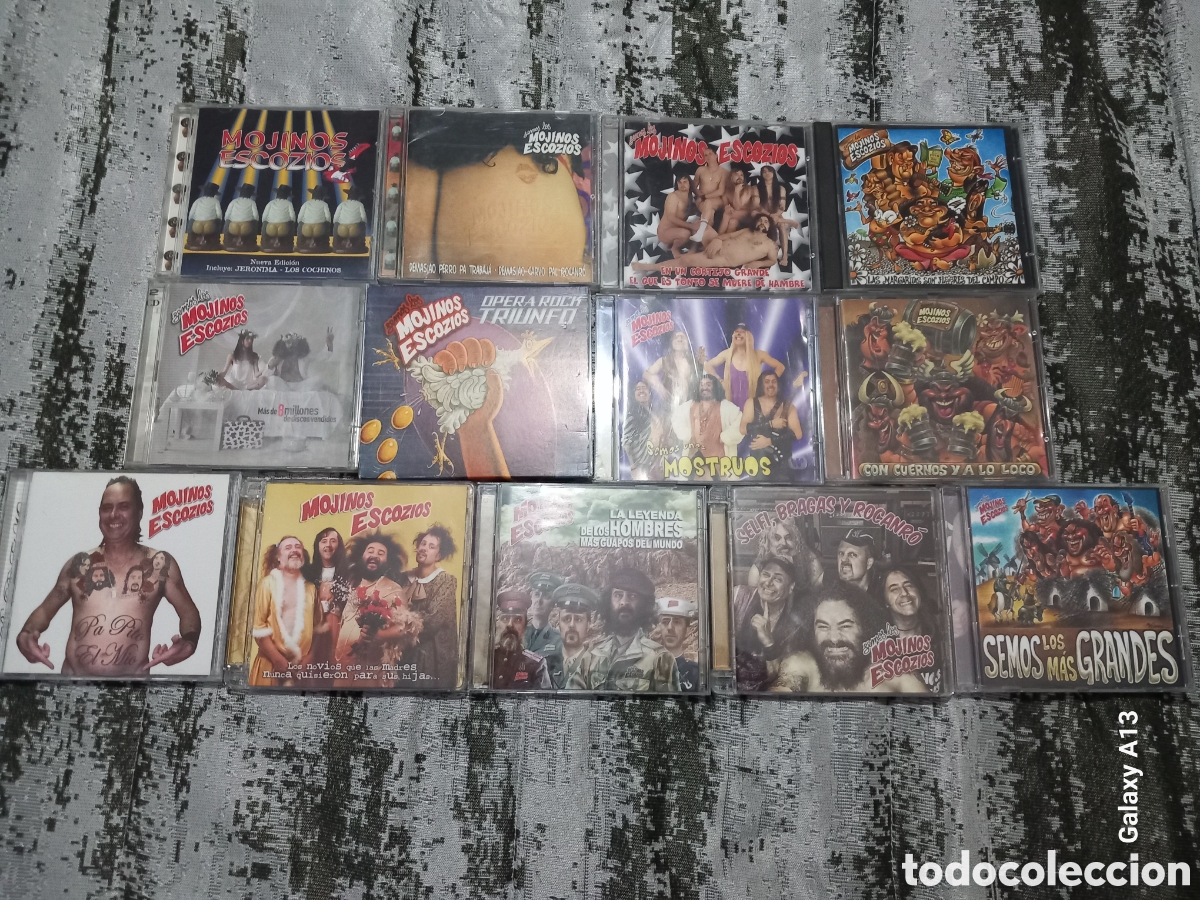 CDs de m&uacute;sica: Colecci&oacute;n Mojinos escozios