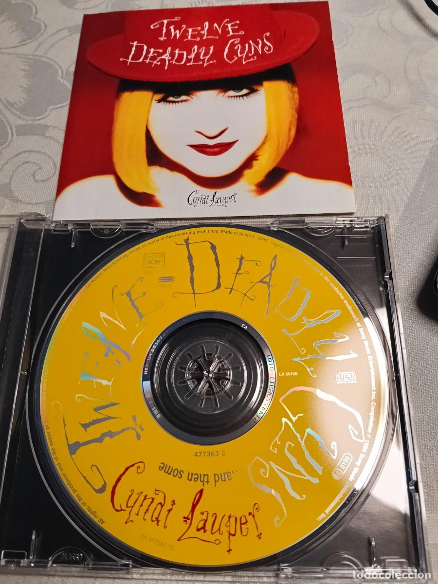 CDs de m&uacute;sica: RAR CD. CYNDI LAUPER. TWELVE DEADLY CYN...AND THEN SOME. STICKER