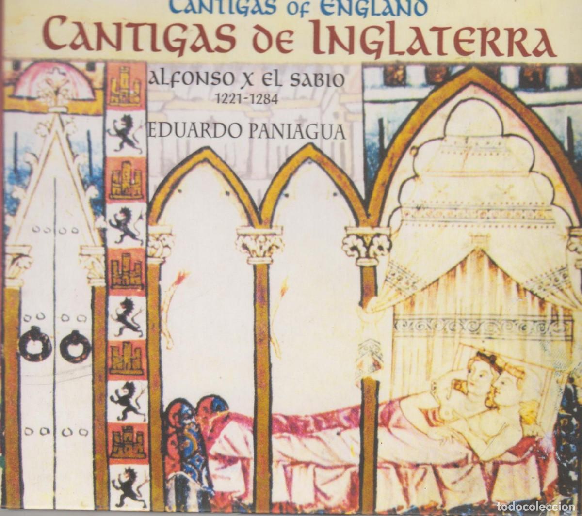 CDs de m&uacute;sica: Eduardo Paniagua &lrm;cd Alfonso X El Sabio Cantigas De Inglaterra 2007