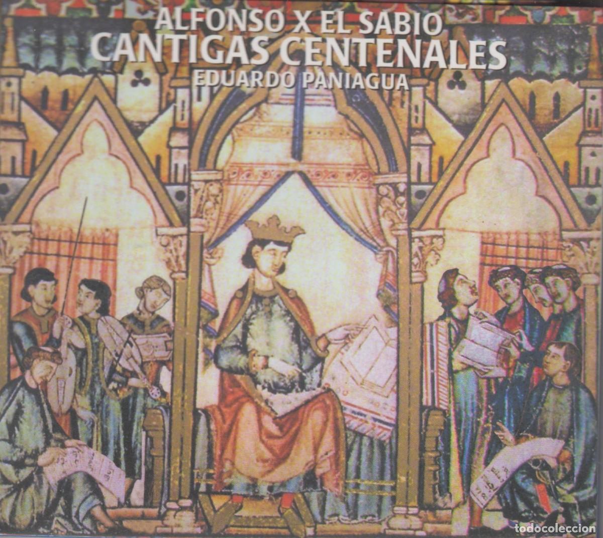 CDs de m&uacute;sica: Eduardo Paniagua &lrm;cd Cantigas Centenales Alfonso X El Sabio 2013