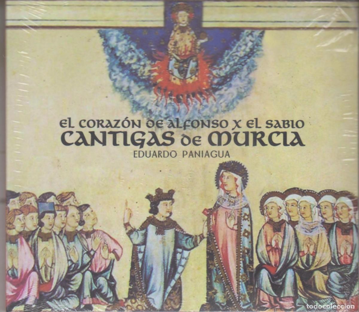 CDs de m&uacute;sica: Eduardo Paniagua &lrm;cd Cantigas de Murcia El coraz&oacute;n de Alfonso X El Sabio 2017 (Precintado)