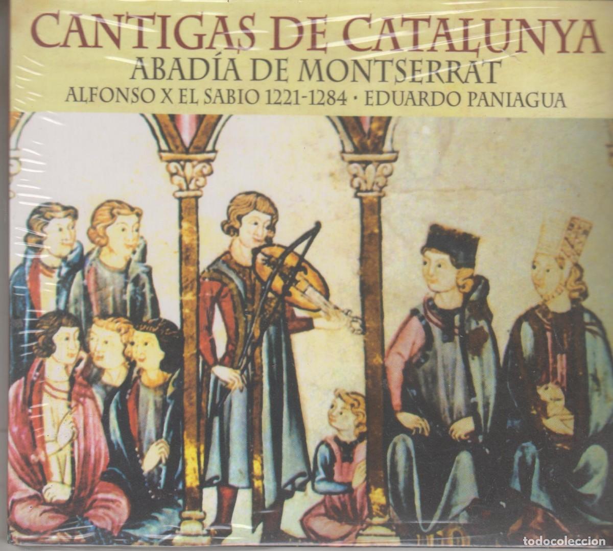 CDs de m&uacute;sica: Eduardo Paniagua &lrm;cd Cantigas de Catalunya Alfonso X El Sabio Abadia de Montserrat 2007 (Precintado)