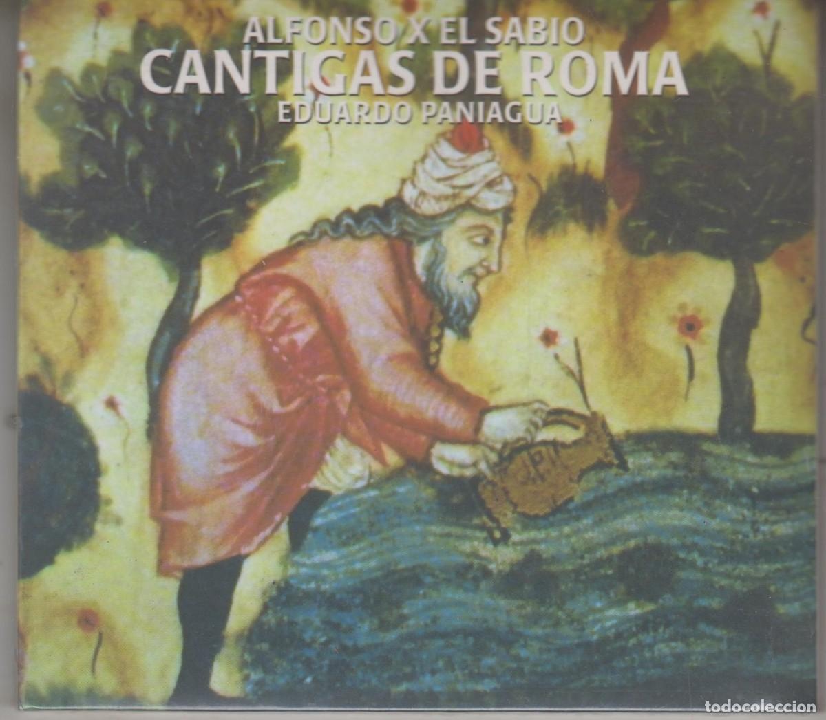 CDs de m&uacute;sica: Eduardo Paniagua &lrm;cd Cantigas de Roma Alfonso X El Sabio 2014 (Precintado)