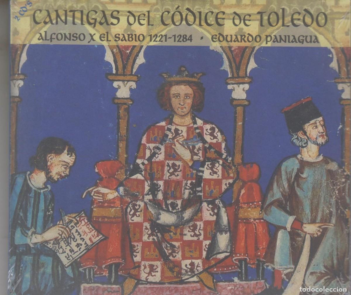 CDs de m&uacute;sica: Eduardo Paniagua &lrm;cd Cantigas del C&oacute;dice de Toledo Alfonso X El Sabio 2021 (Precintado)