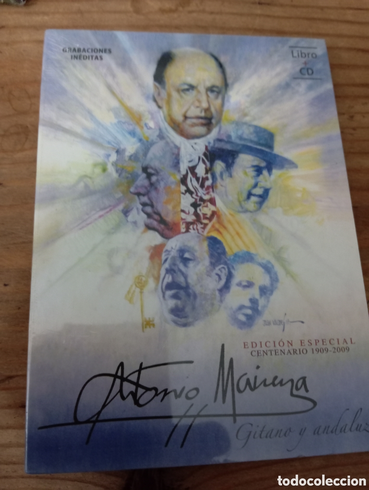 CDs de m&uacute;sica: ANTONIO MAIRENA , GITANO Y ANDALUZ - CD + LIBRO EDICION ESPECIAL CENTENARIO 1909 - 2009 / ED. LIMIT.