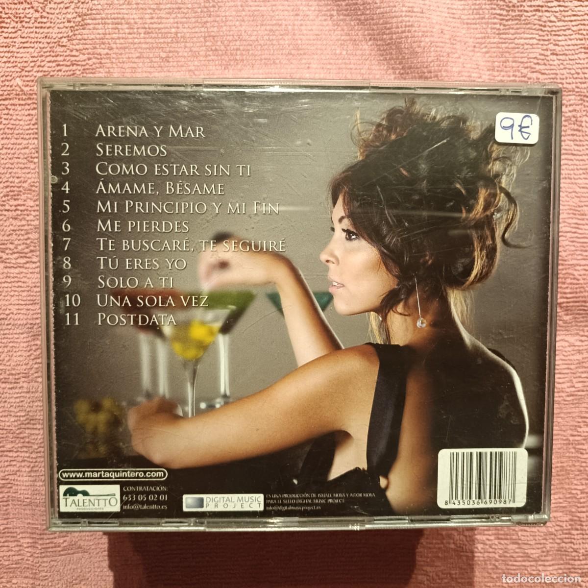CDs de m&uacute;sica: Marta Quintero - Como estar sin t&iacute; - CD. - Foto 2
