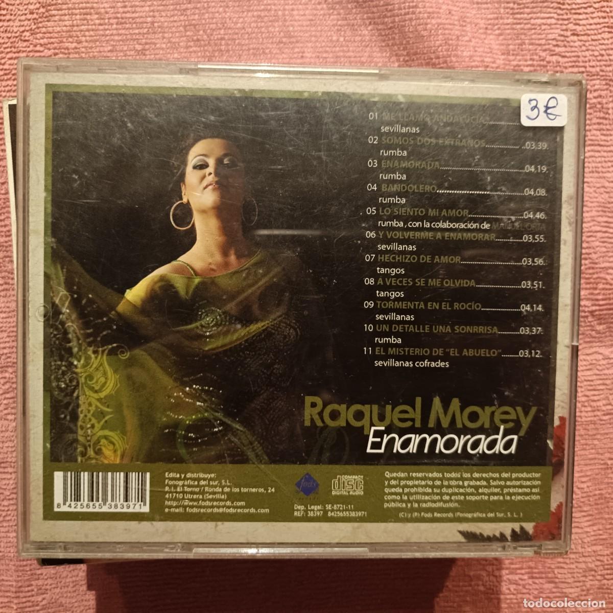 CDs de m&uacute;sica: Raquel Morey - Enamorada - CD. - Foto 2