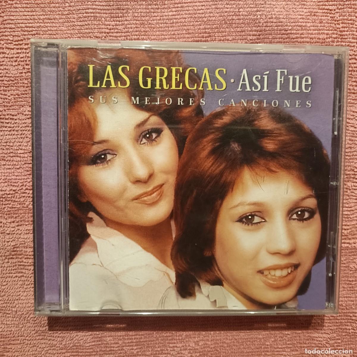 CDs de m&uacute;sica: Las Grecas - As&iacute; Fue (Sus Mejores Canciones) - CD.