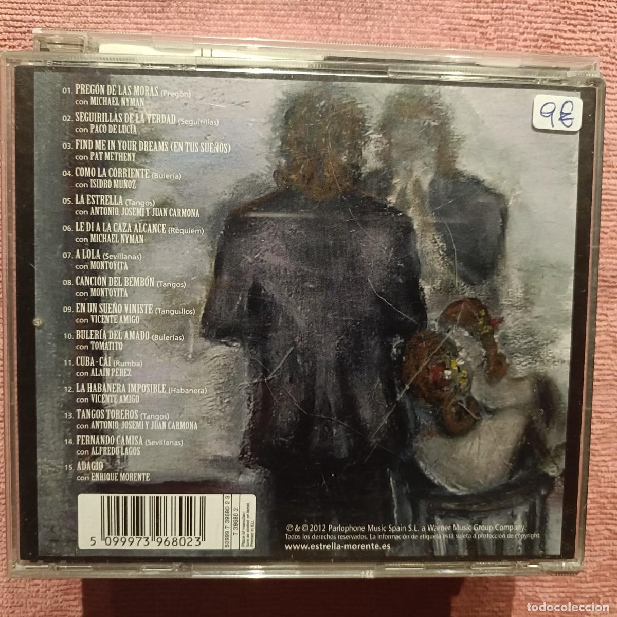 CDs de m&uacute;sica: Estrella Morente - Autorretrato - CD. - Foto 2