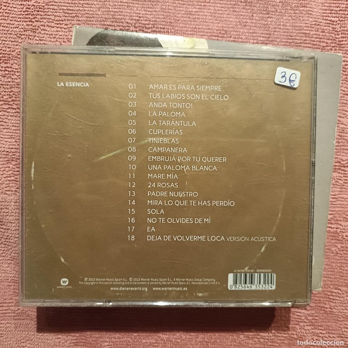 CDs de m&uacute;sica: Diana Navarro - La Esencia - CD. - Foto 2