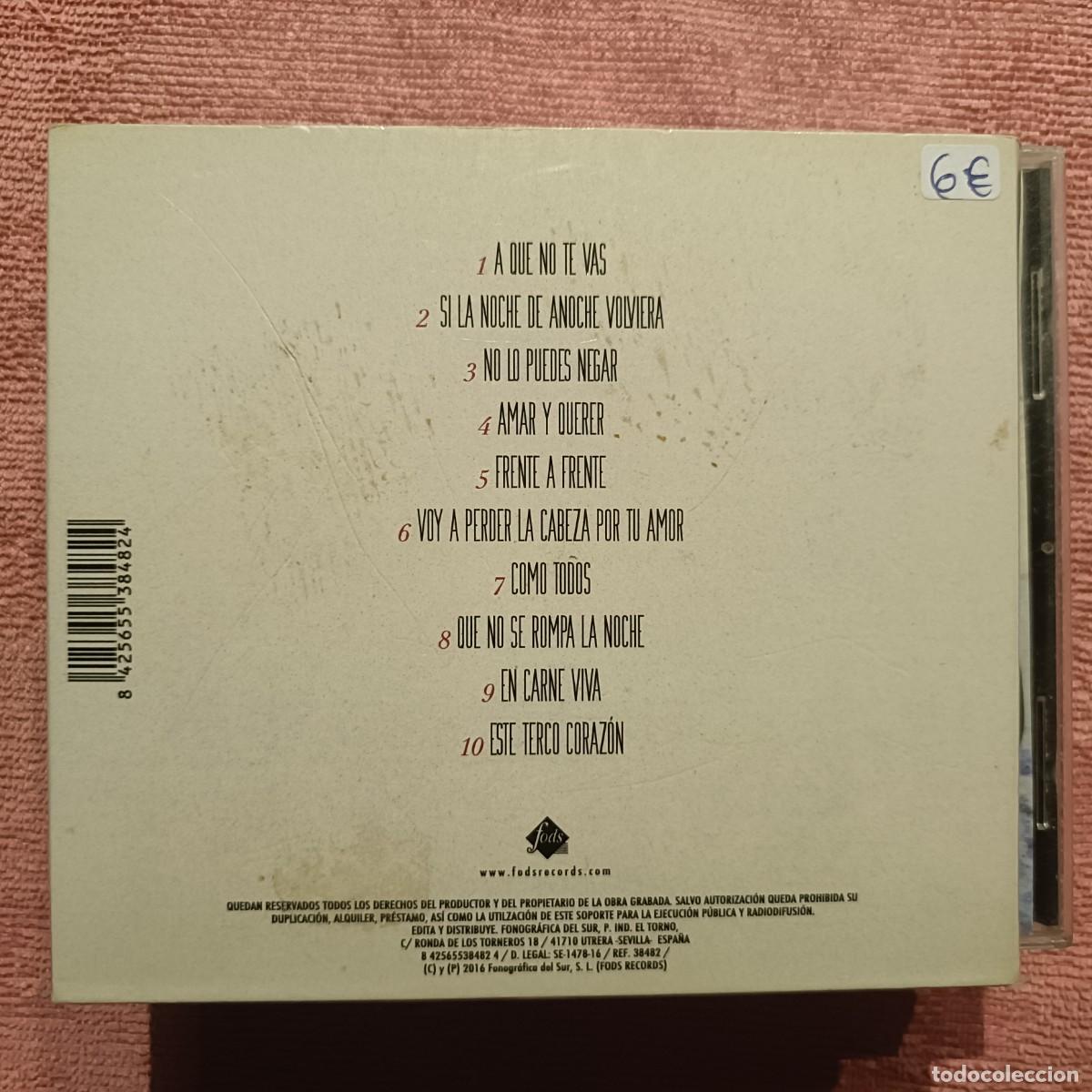 CDs de m&uacute;sica: Erika Leiva - Amar y Querer - CD. - Foto 2
