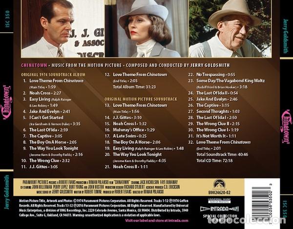 CDs de m&uacute;sica: Jerry Goldsmith &lrm;&ndash; Chinatown - Foto 2