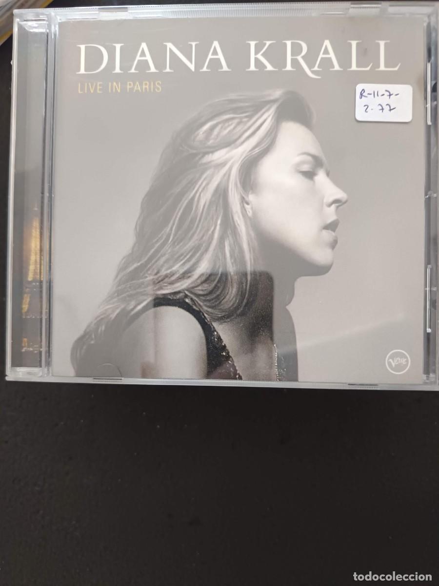 CDs de m&uacute;sica: DIANA KRALL. LIVE IN PARIS