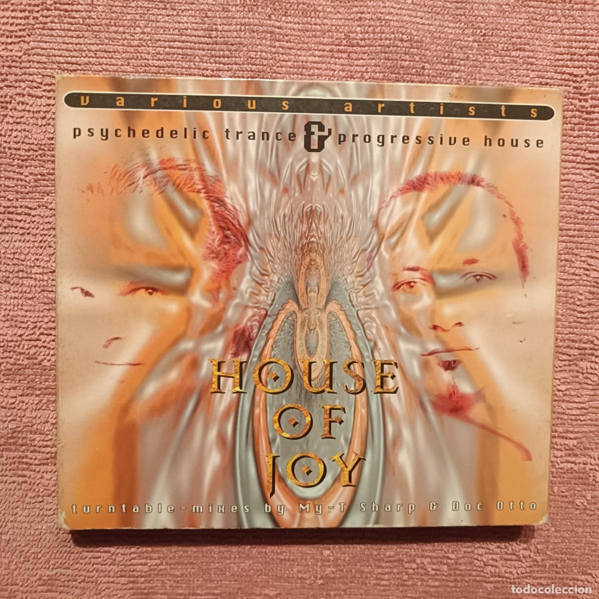 CDs de m&uacute;sica: House Of Joy - Psychedelic Trance / Progresive House - Various Artists - Doble CD.