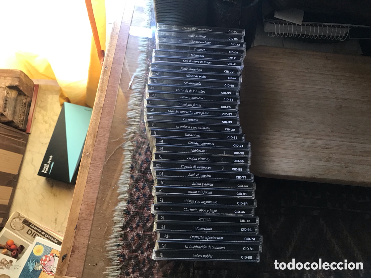 CDs de m&uacute;sica: Cl&aacute;sicos inolvidables. Los mejores fragmentos. Los mejores compositores. Planeta