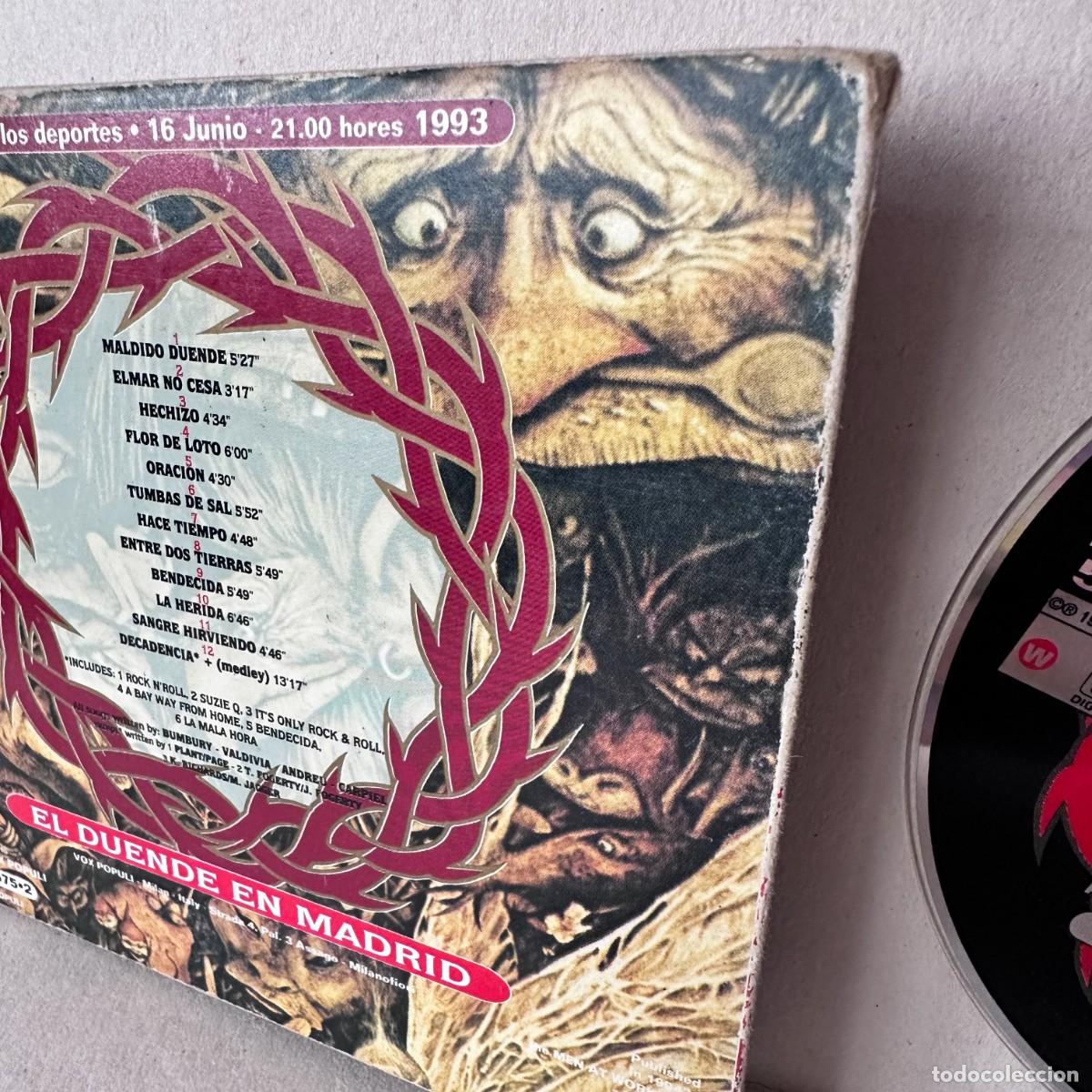 CDs de m&uacute;sica: H&eacute;roes Del Silencio - El Duende En Madrid (CD) - Foto 10