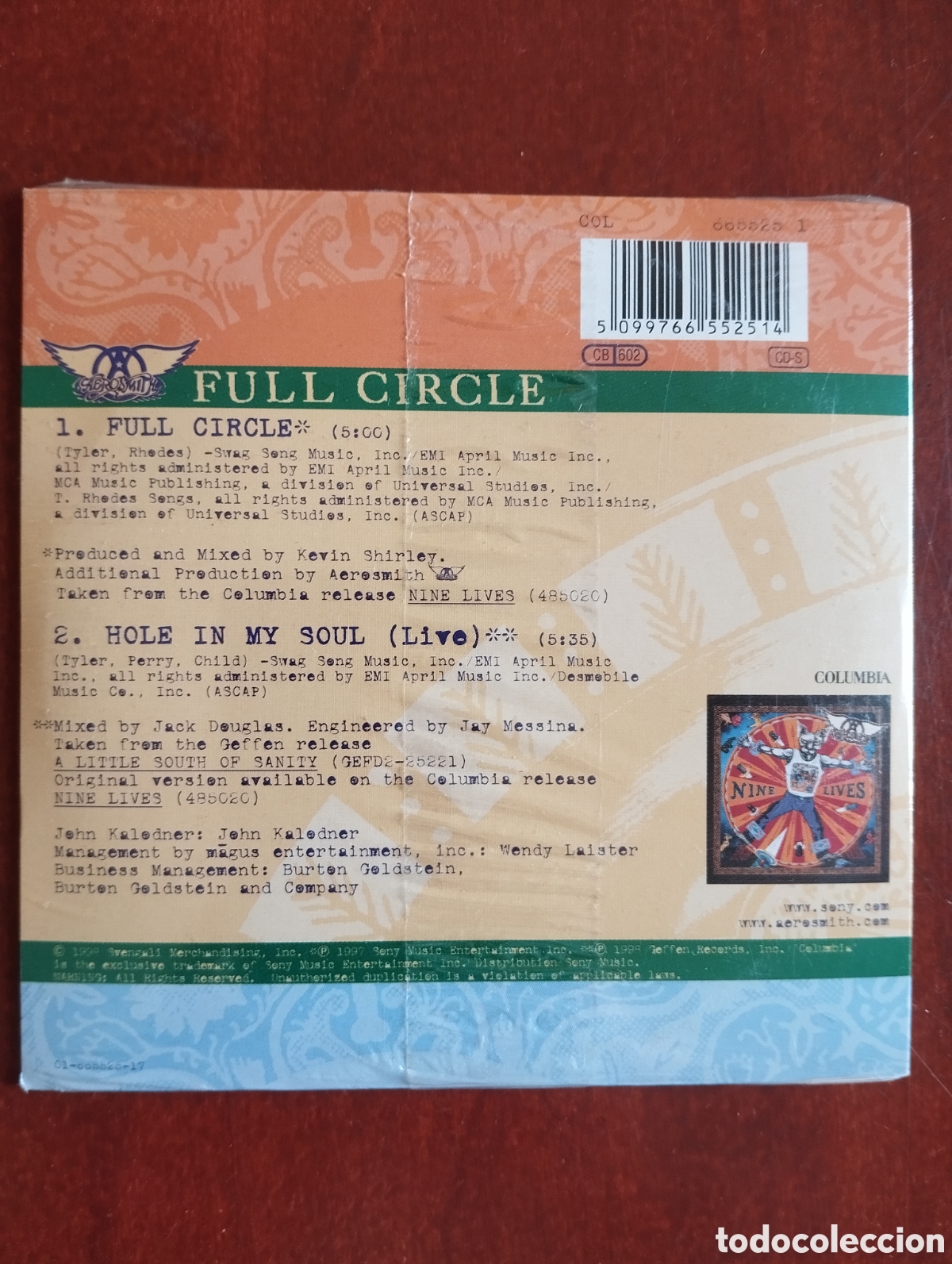 CDs de m&uacute;sica: Aerosmith - Full Circle - CD single - Foto 3
