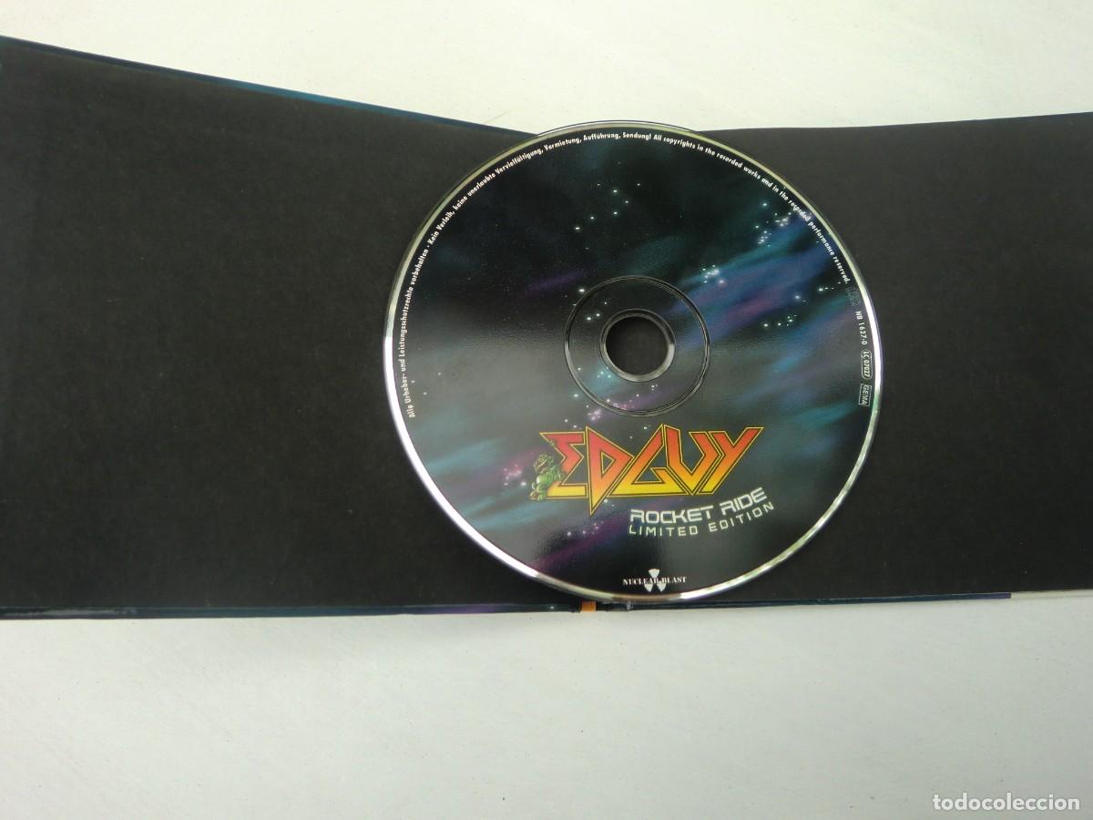 CDs de m&uacute;sica: CD DIGIBOOK EDGUY: ROCKET RIDE (2006) Nuclear Blast - Foto 3