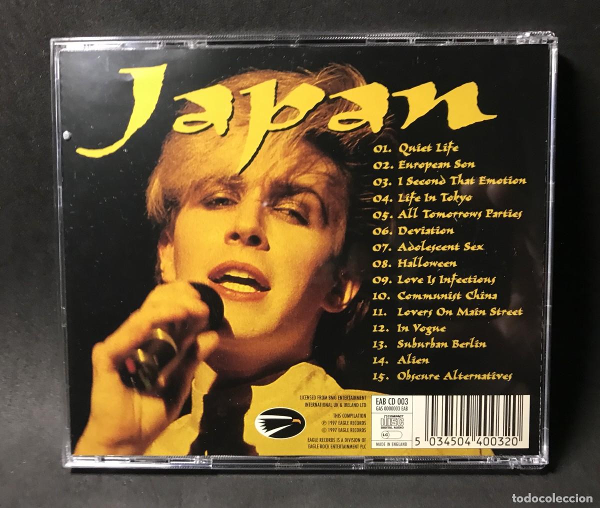 CDs de m&uacute;sica: Japan &ndash; The Masters - CD- Eagle Records - Foto 2
