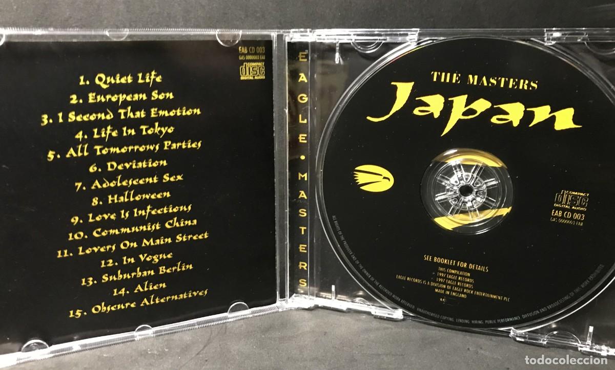 CDs de m&uacute;sica: Japan &ndash; The Masters - CD- Eagle Records - Foto 3