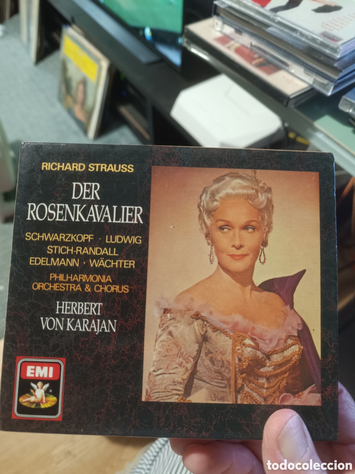 CDs de m&uacute;sica: Strauss, Herbert von Karajan &lrm;&ndash; Der Rosenkavalier (3xCDS)