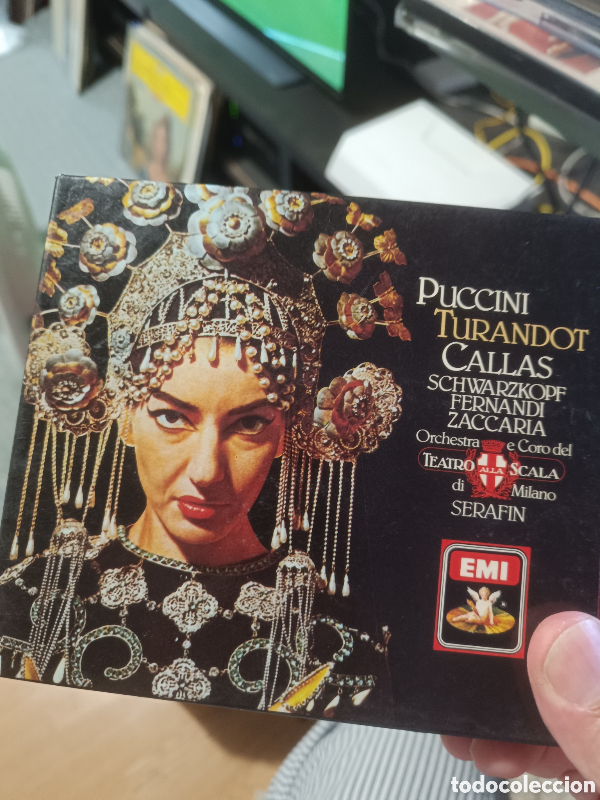 CDs de m&uacute;sica: Puccini - Callas - Turandot (3xCDs)