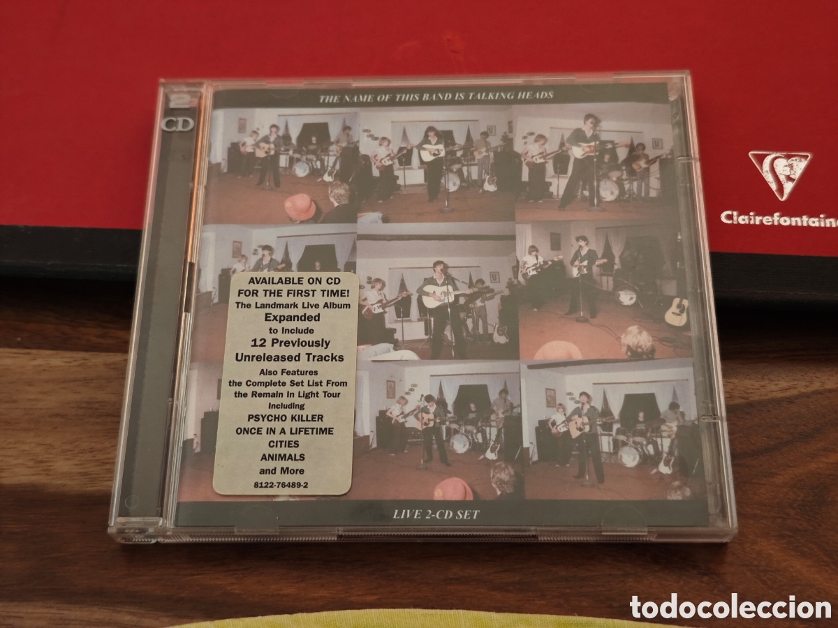 CDs de m&uacute;sica: Talking Heads&nbsp; -The Name Of This Band Is Talking Heads Doble CDS Edici&oacute;n limitada.