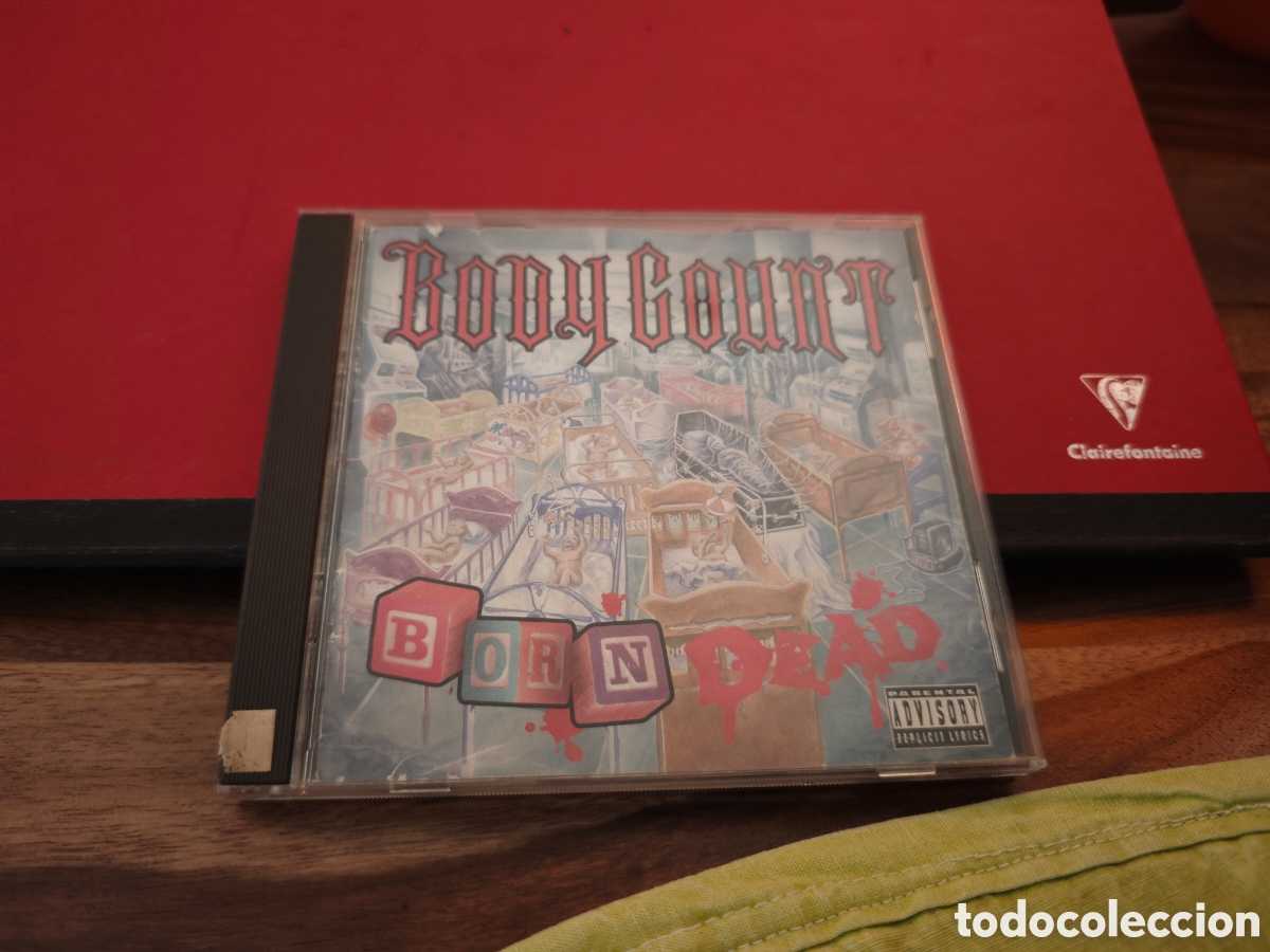 CDs de m&uacute;sica: Body Count - Born Dead CD USA 1994 - Foto 2