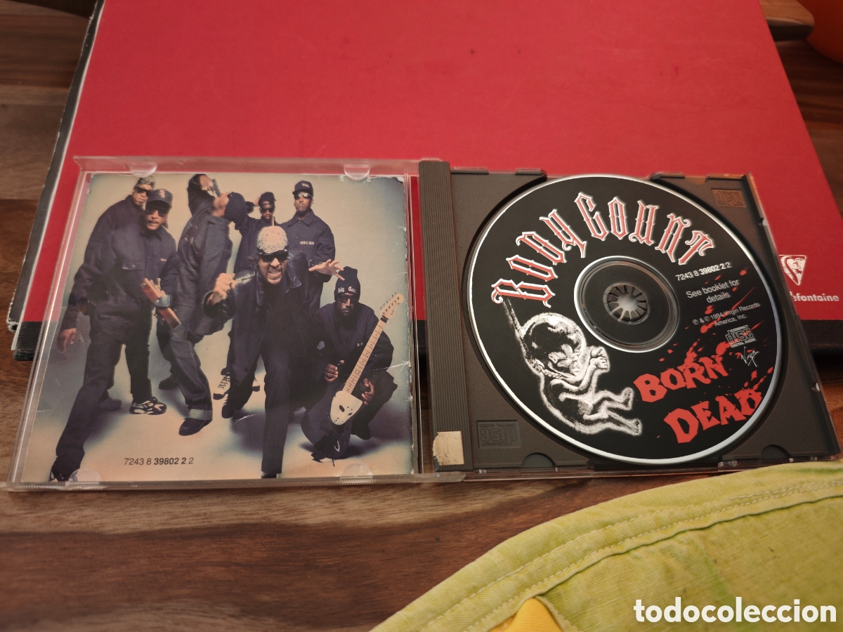 CDs de m&uacute;sica: Body Count - Born Dead CD USA 1994 - Foto 3