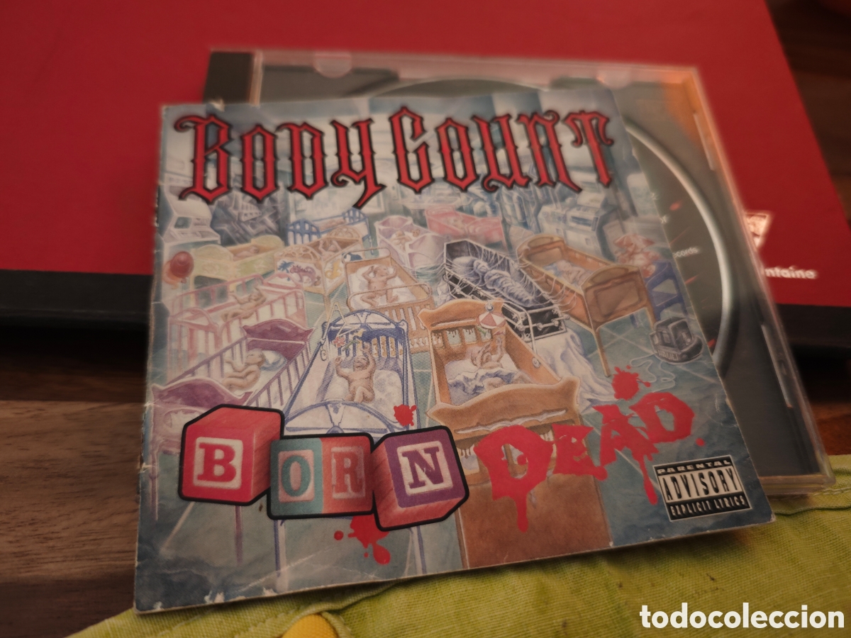 CDs de m&uacute;sica: Body Count - Born Dead CD USA 1994