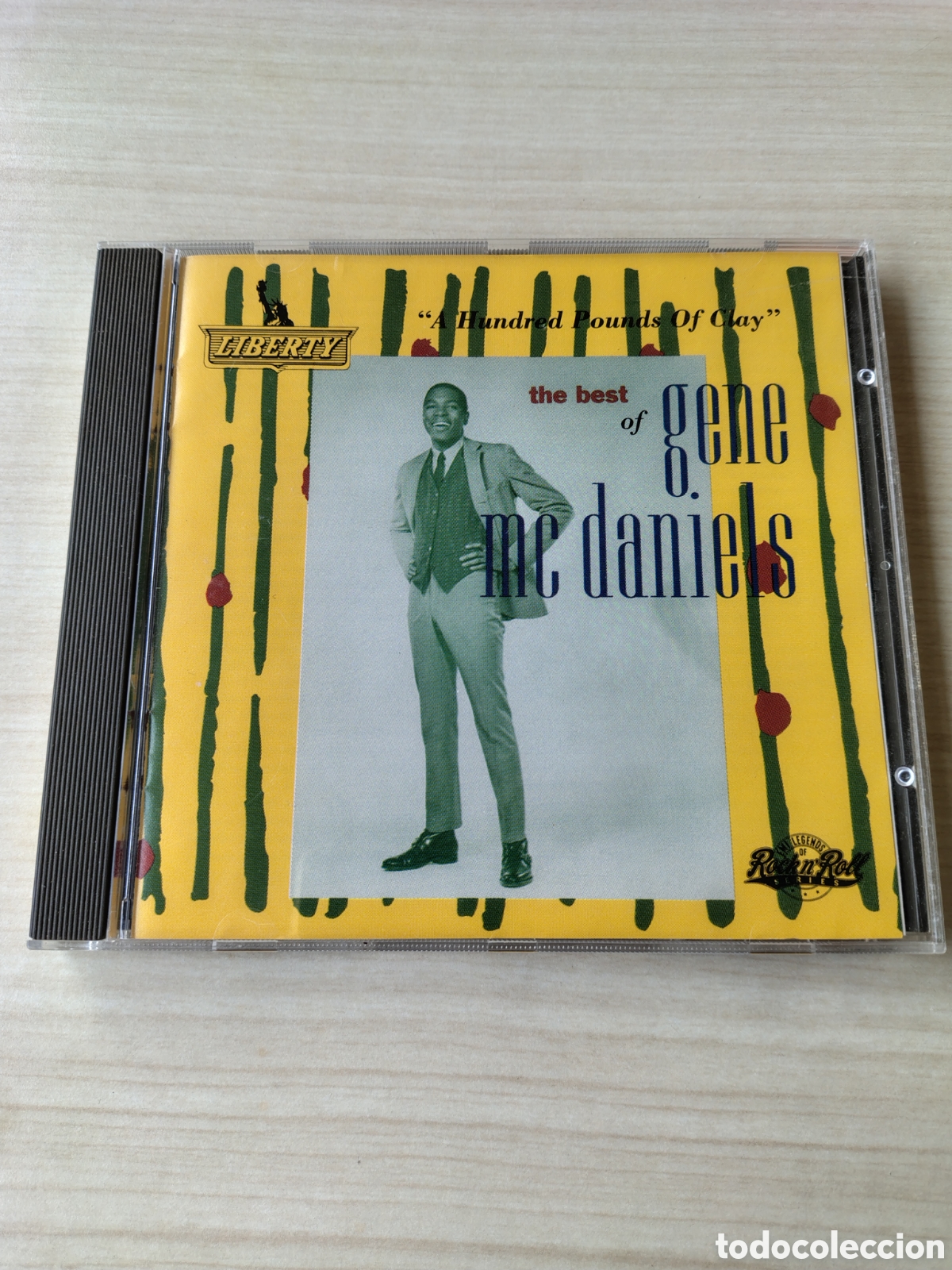 CDs de m&uacute;sica: GENE McDANIELS The Best Of A Hundred Pounds Of Clay ( 1992 LIBERTY EMI USA )