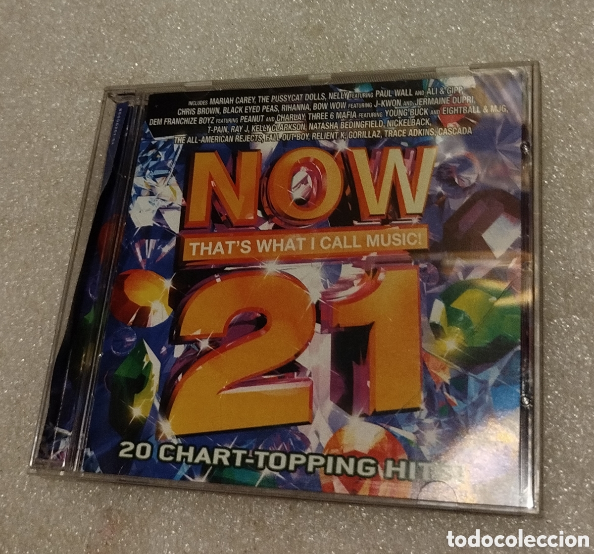 CDs de m&uacute;sica: Now 21. That's. What I call music.