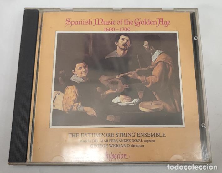 CDs de m&uacute;sica: SPANISH MUSIC OF THE GOLDEN AGE 1600-1700, CD, MUSICA DE LA EDAD DE ORO ESPA&Ntilde;OLA