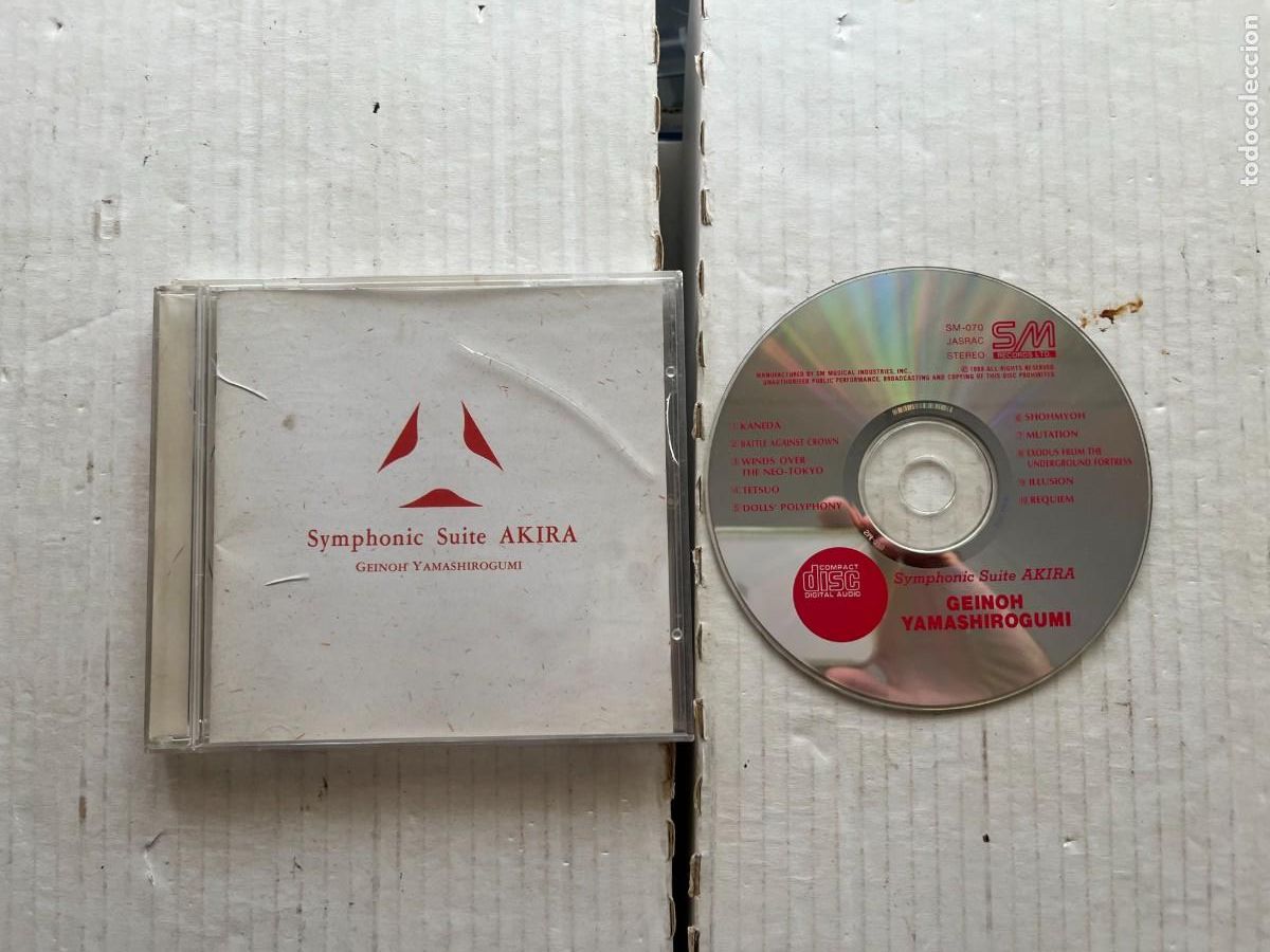 CDs de m&uacute;sica: SYMPHONIC SUITE AKIRA . GEINOH YAMASHIROGUMI - CD MUSICA KREATEN